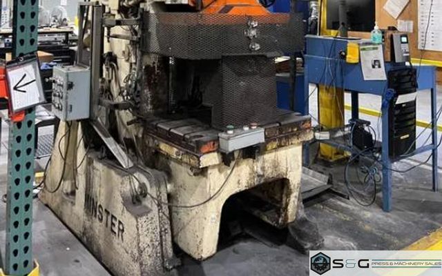 75-ton Minster OBI Back Geared Press #7D For Sale