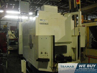 NIPPEI TOYOMA(NTC) MODEL NV4-G CNC VERTICAL MACHINING CENTER (2000)