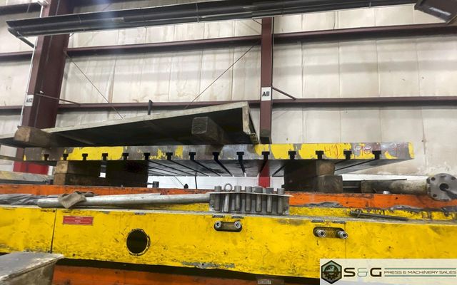 98.5" x 47" x 3.75" Thick T-Slotted Bolster Plate