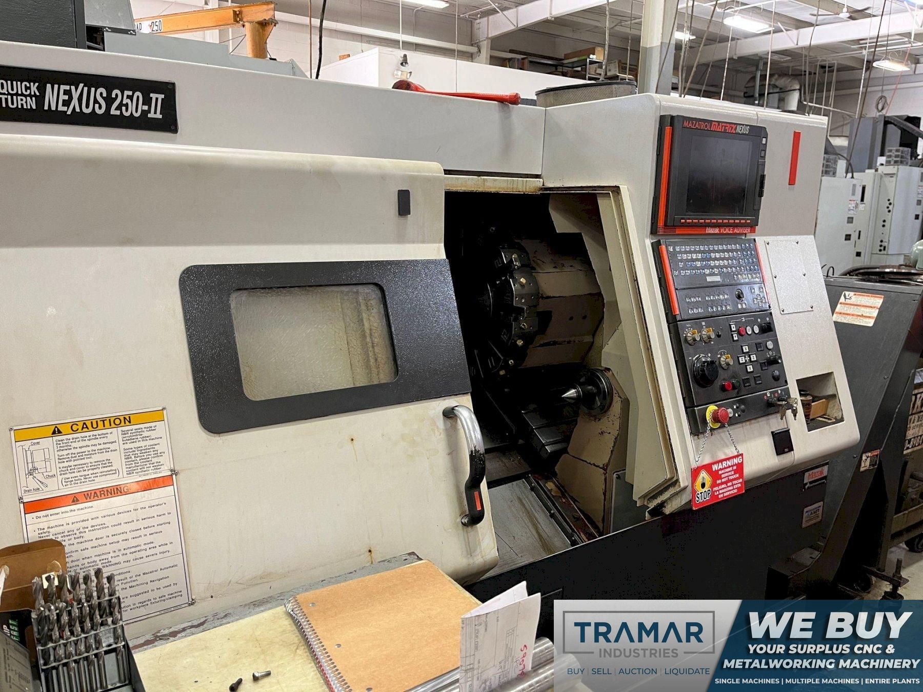 Mazak QTN-250II Used CNC Lathe For Sale - 2006