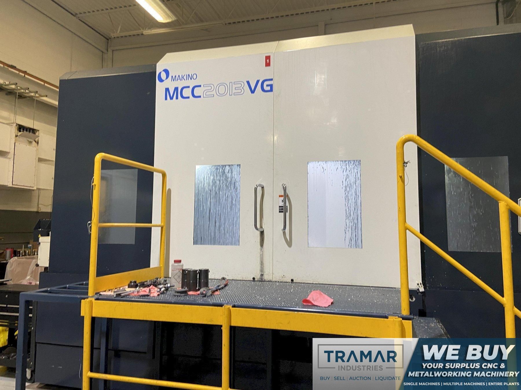 Makino MCC2013VG 5-Axis CNC Horizontal Machining Center For Sale - 2015