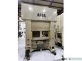 200-TON AIDA PMX-L2-200(1) USED MECHANICAL METAL STAMPING PRESS FOR SALE, YEAR 1990