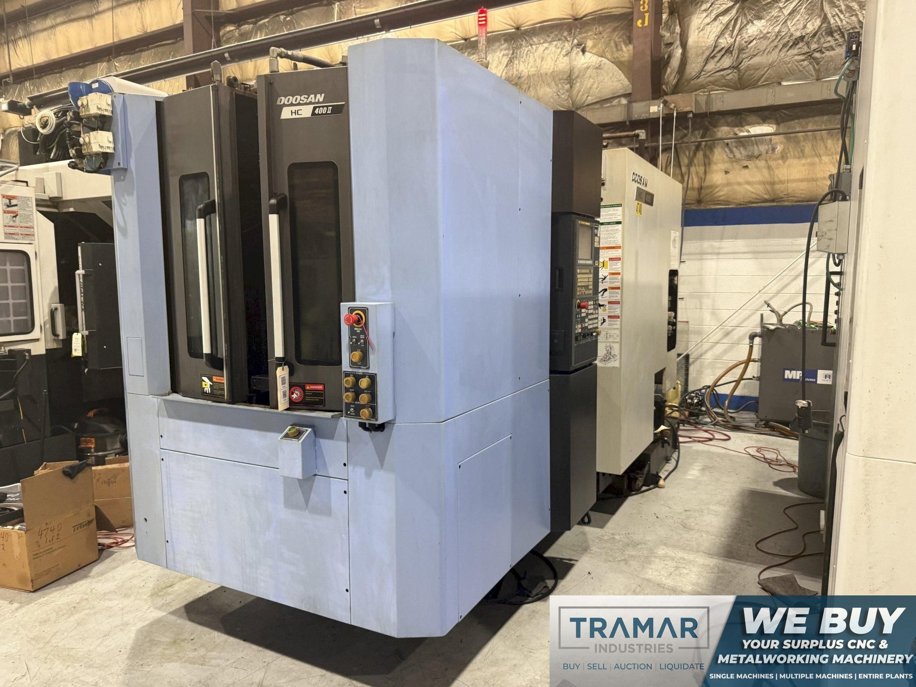 2015 Doosan HC 400II Used CNC Horizontal Machining Center For Sale