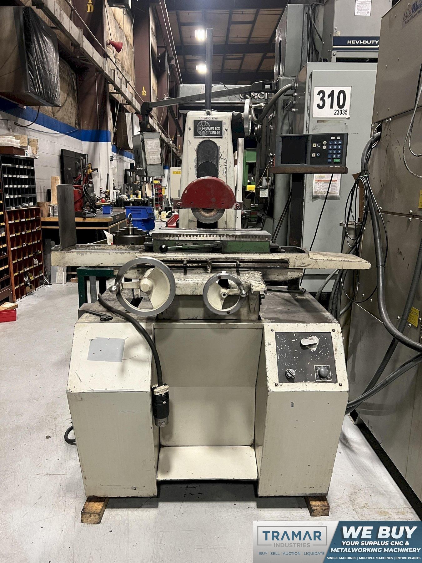 Harig 618 Used CNC Surface Grinder For Sale
