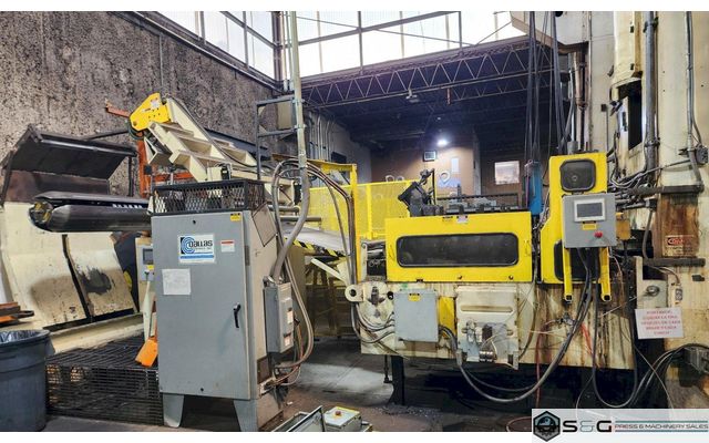 Dallas Space Saver Coil Feed Line - 30,000 lbs. x 60" Wide Coil Capacity: For Sale Coil Feed Line