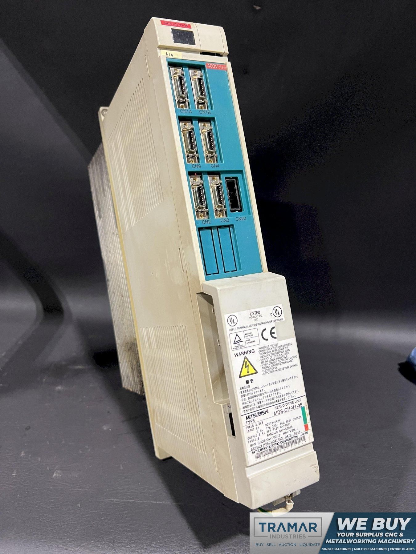 Mitsubishi CNC Servo Drive Unit 480v MDS-CH-V1-35 MDSCHV135