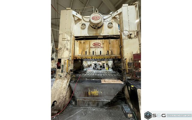 400-ton DANLY S4-400-108-72 Double Crank Straight Side Mechanical Press - Used