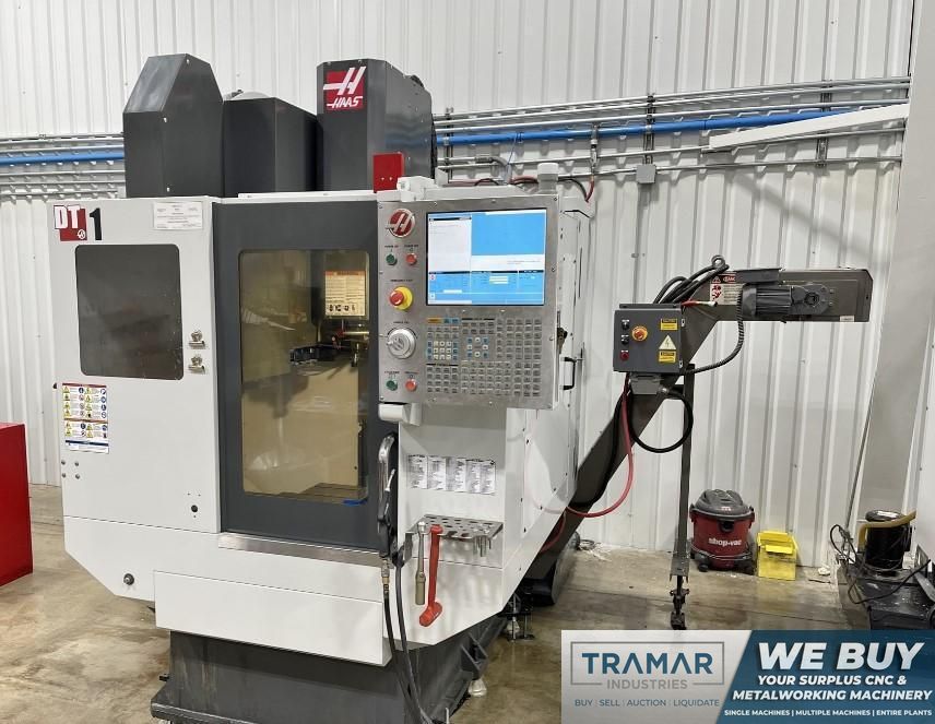 Haas DT-1 CNC Vertical Machining Center For Sale 2015