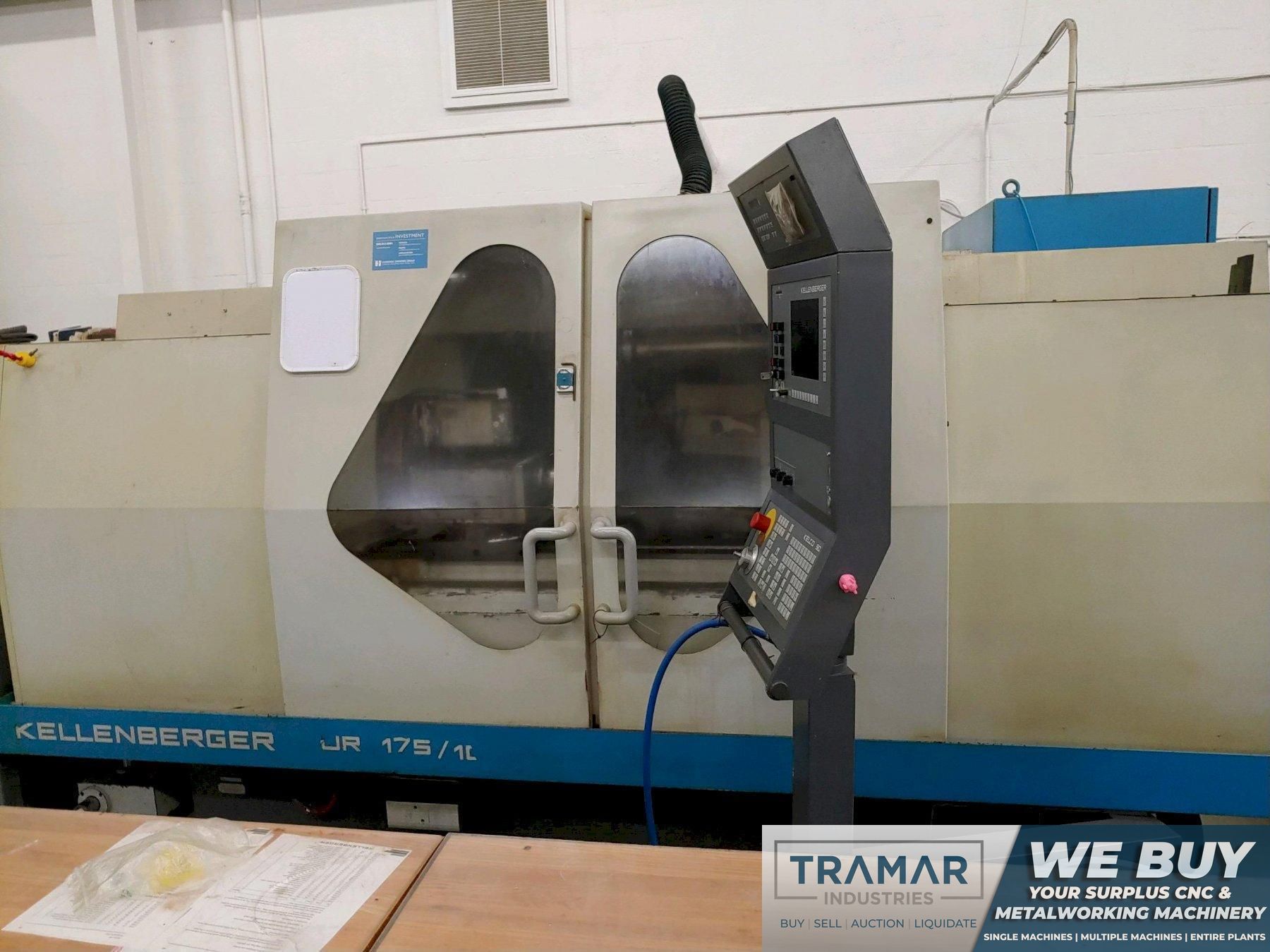 Kellenberger Kel-Vista UR175/1000 Used CNC OD/ID Cylindrical Grinder For Sale - 1996