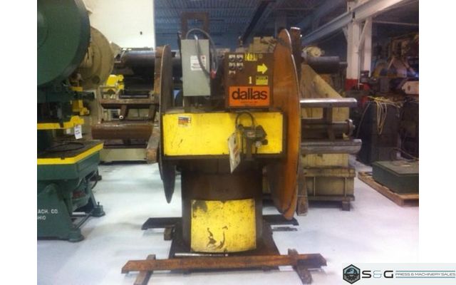 4000 Lbs. Dallas Industries, Double End Coil Reel