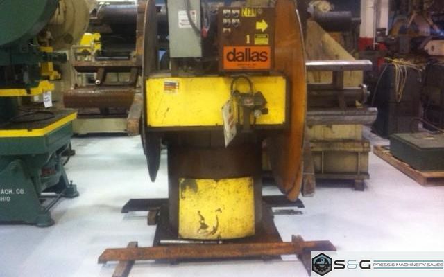 4000 Lbs. Dallas Industries, Double End Coil Reel