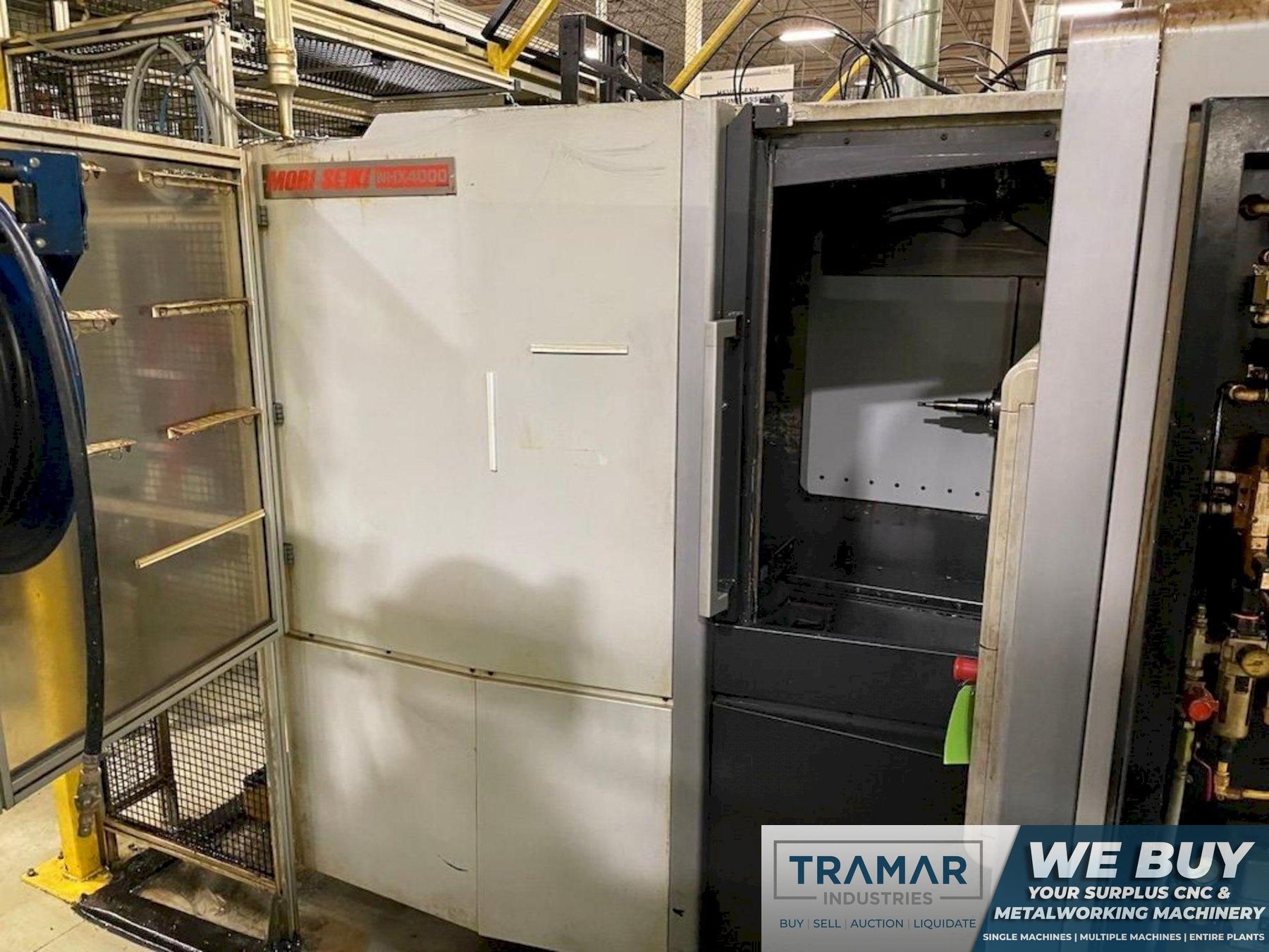 Mori Seiki NHX-4000 Used CNC Horizontal Machining Center For Sale - 2011