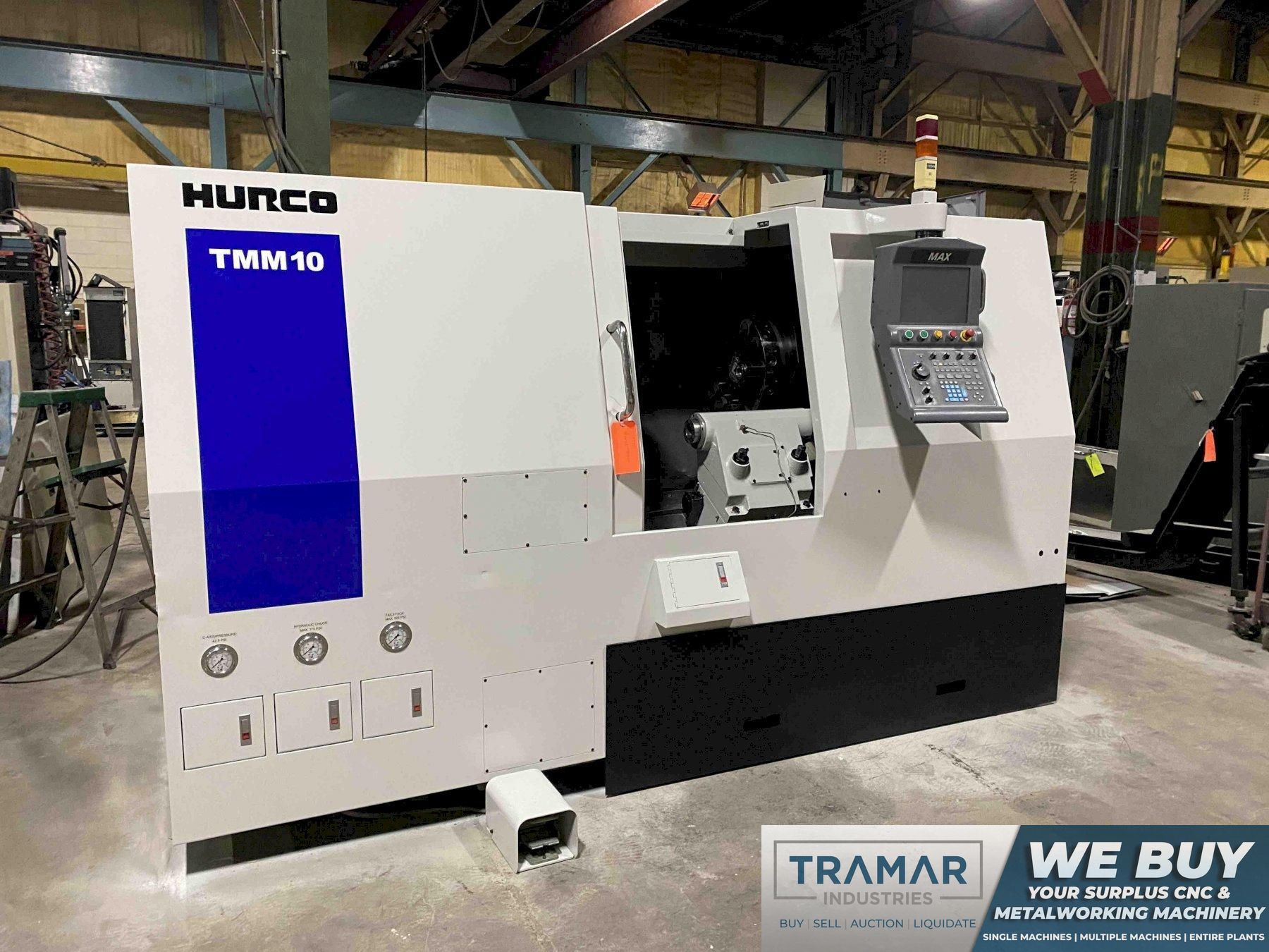 Hurco TMM-10 CNC Lathe, MAX Control, 8