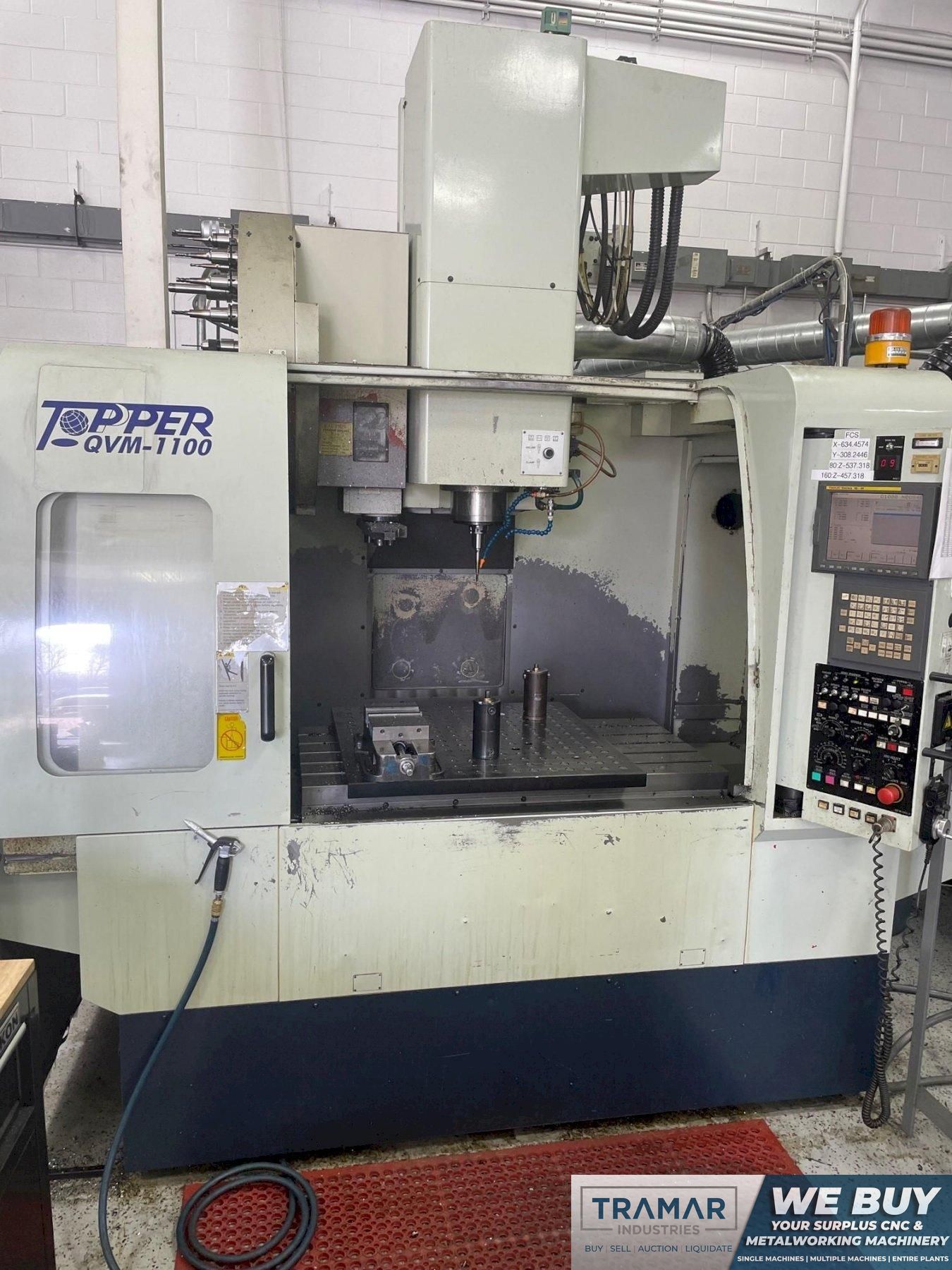 Topper QVM-1100 CNC Vertical Machining Center