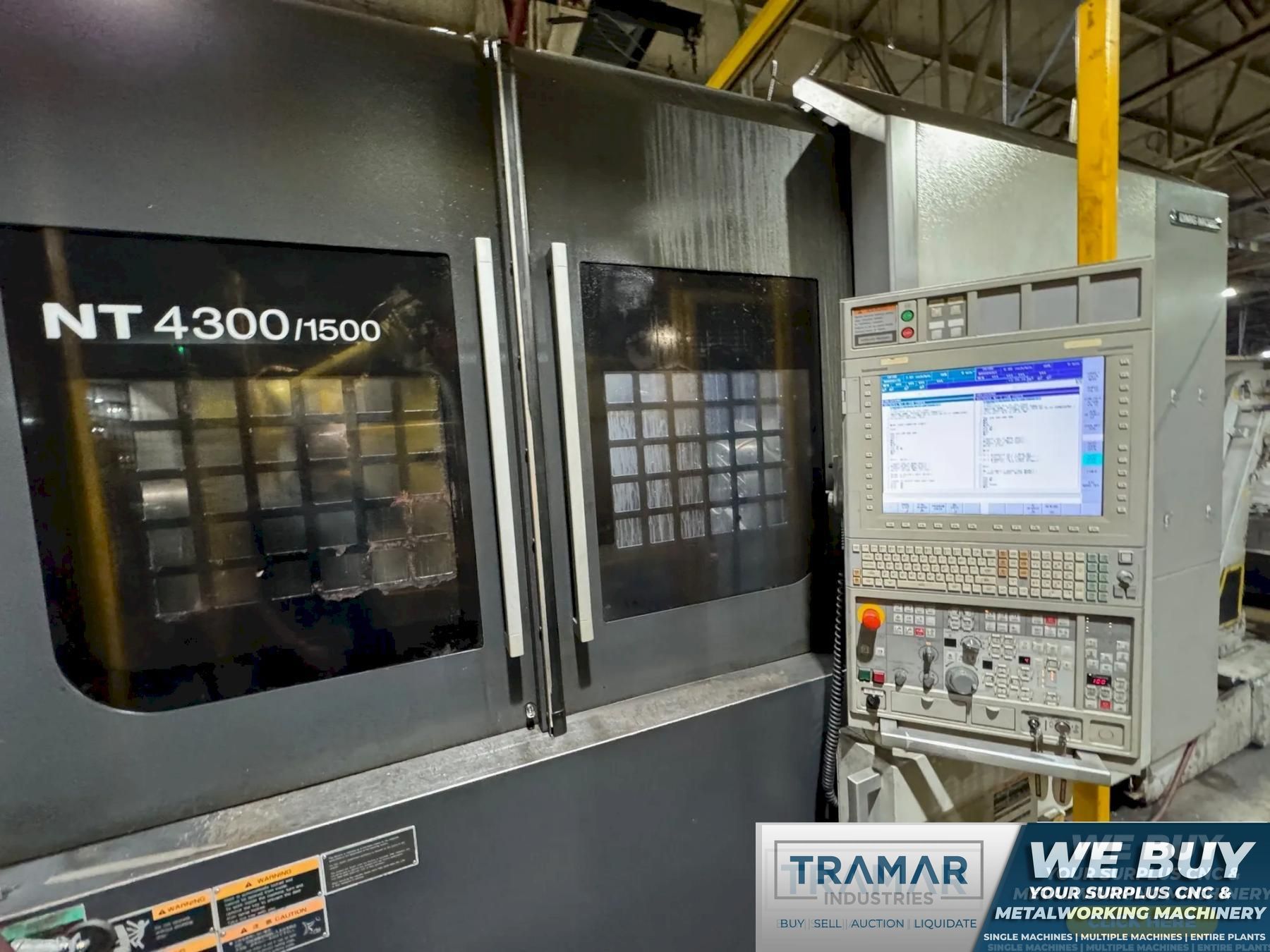 2015 DMG Mori Seiki NT4300DCG/1500 SZ CNC Lathe Mill-Turn For Sale