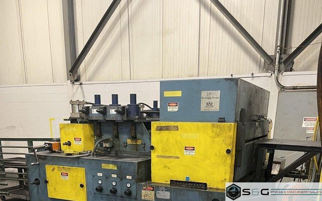 20,000 lbs. x 48" CHS Automation Servo Coil Feed Line, New 2004