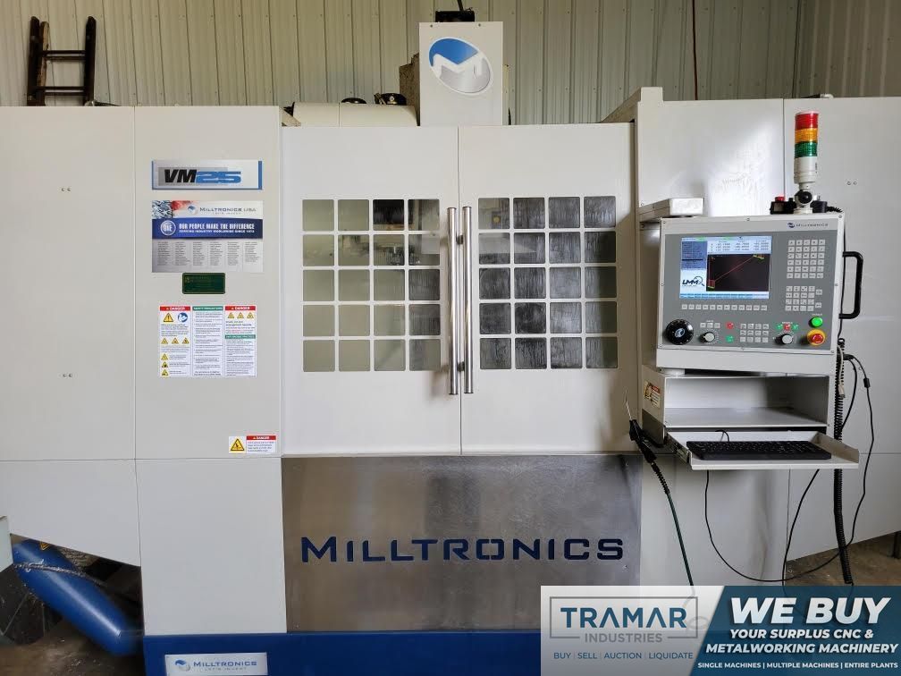 2017 Milltronics VM25 CNC Vertical Machining Center For Sale