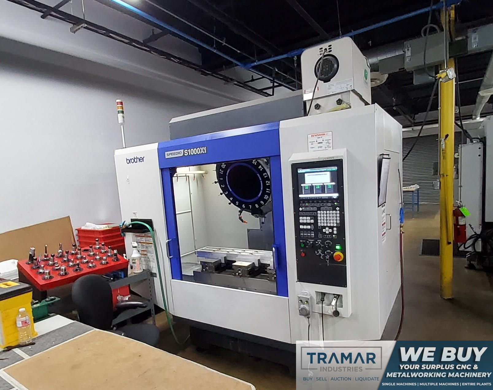 Brother Speedio S1000X1 CNC Drill & Tapping Center For Sale 2015