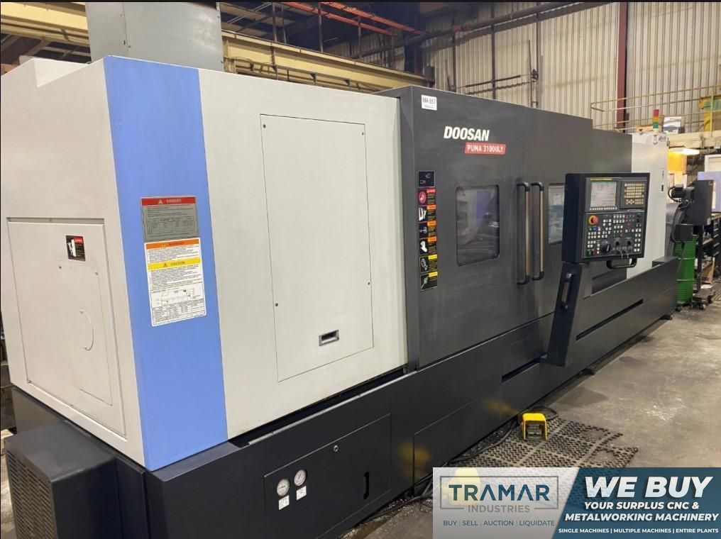 Doosan Puma 3100ULY CNC Horizontal Lathe