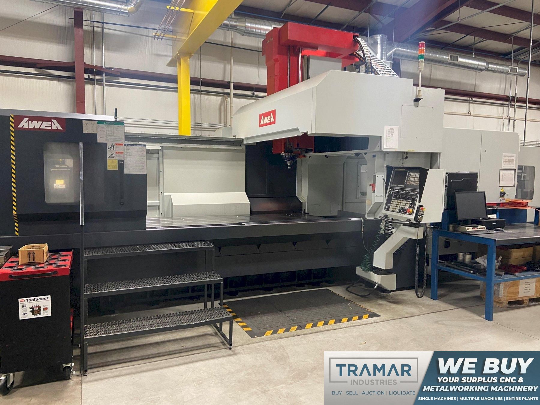 Awea SP-3016 CNC Bridge Style Vertical Machining Center