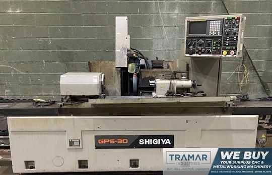 Shigiya GPS-30-100 CNC Cylindrical Grinder For Sale 1999