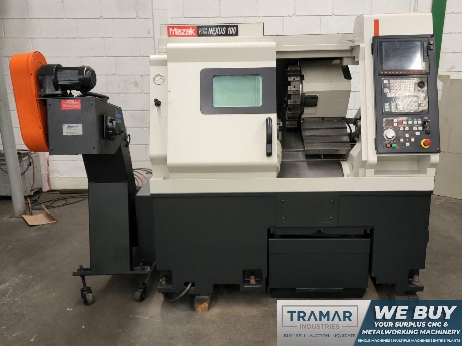 Mazak QTN-100 CNC Lathe For Sale Used 2005
