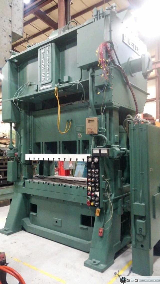 200 Ton MINSTER SC2-200-72-42 Hevi-stamper Straight Side Press