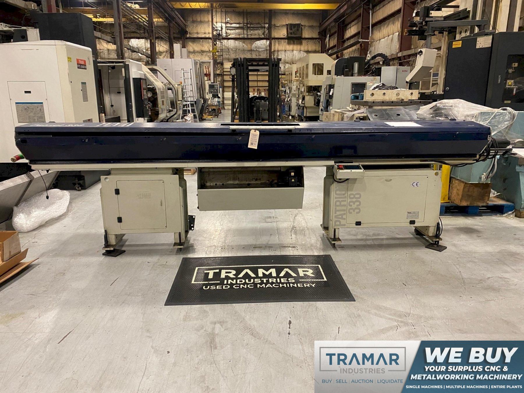 Edge Technologies Patriot 338 Used CNC Bar Feeder For Sale - 2011