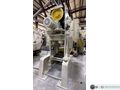 110 ton Komatsu OBS Used Single Crank Gap Frame Mechanical Metal Stamping Press For Sale, Can be seen under power!
