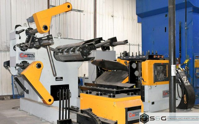 51" x .177" Coil-Tech Space-Saver Servo Coil Feed Line For Sale, 30,000 lbs. Coil Capacity, Year 2022