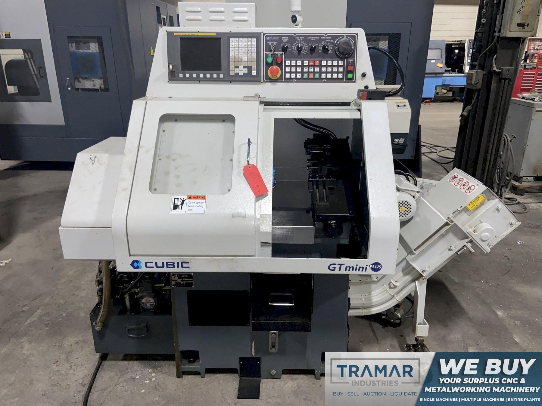 Cubic Mini GT Plus CNC Gang-Style CNC Lathe, Fanuc 0i-Mate,  9.2