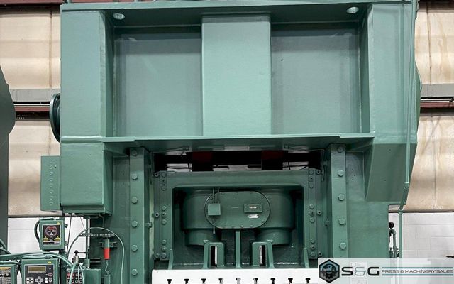 400 ton Minster E2-400-60-48 Hevi-Stamper Straight Side Mechanical Metal Stamping Press, Fully Rebuilt!