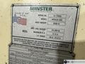 24,000 lbs. x 32" Width Minster Coil Reel and Minster Powered Straightener,  Model#MRH20-38S & MSH30-32-7, Year 2007