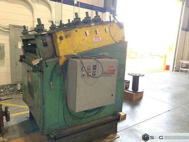 36" Coe Press Equipment Powered Coil Straightener Model# CPPS PO 36