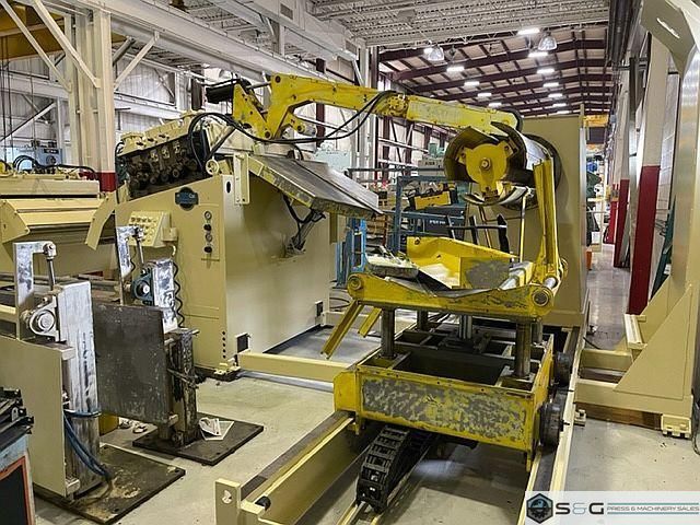 54" Coe Press Equipment Servo Feed Line, New 2006 includes COE Servomaster 3 Feed Control Package