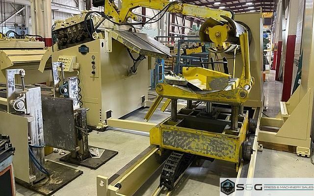 54" Coe Press Equipment Servo Feed Line, New 2006 includes COE Servomaster 3 Feed Control Package