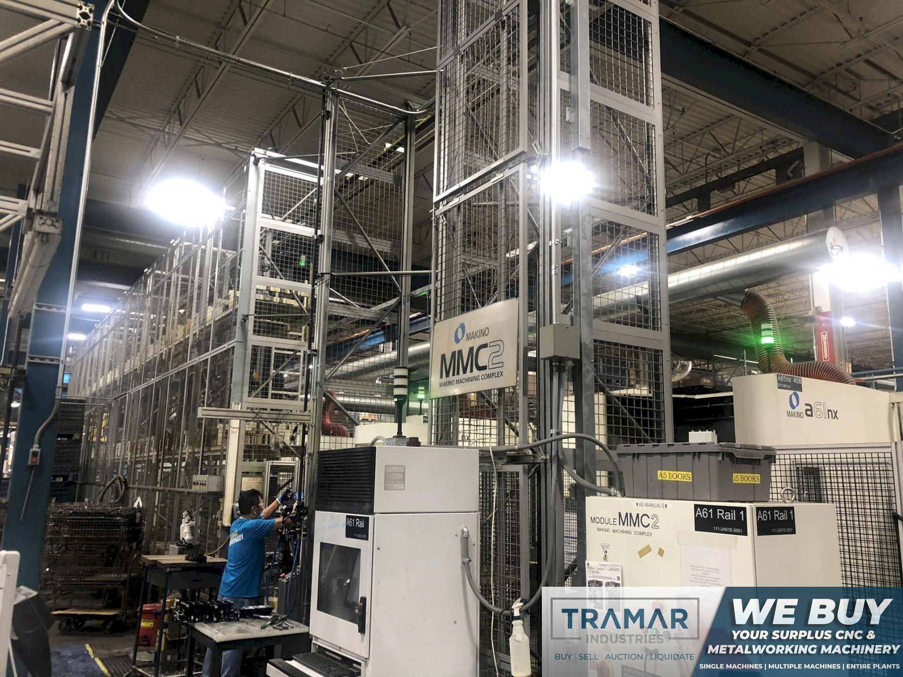 Makino MMC2 48 Station Pallet Pool - Flexible Machining System