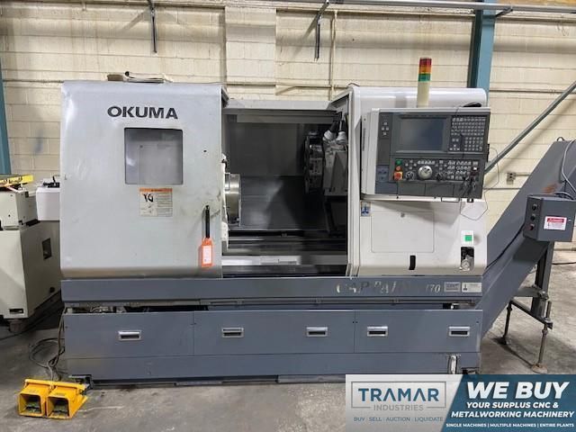 Okuma Captain L470 CNC Lathe For Sale 2005