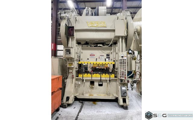 300 Ton Verson HS2-300-72-36 Used Straight Side Press For Sale