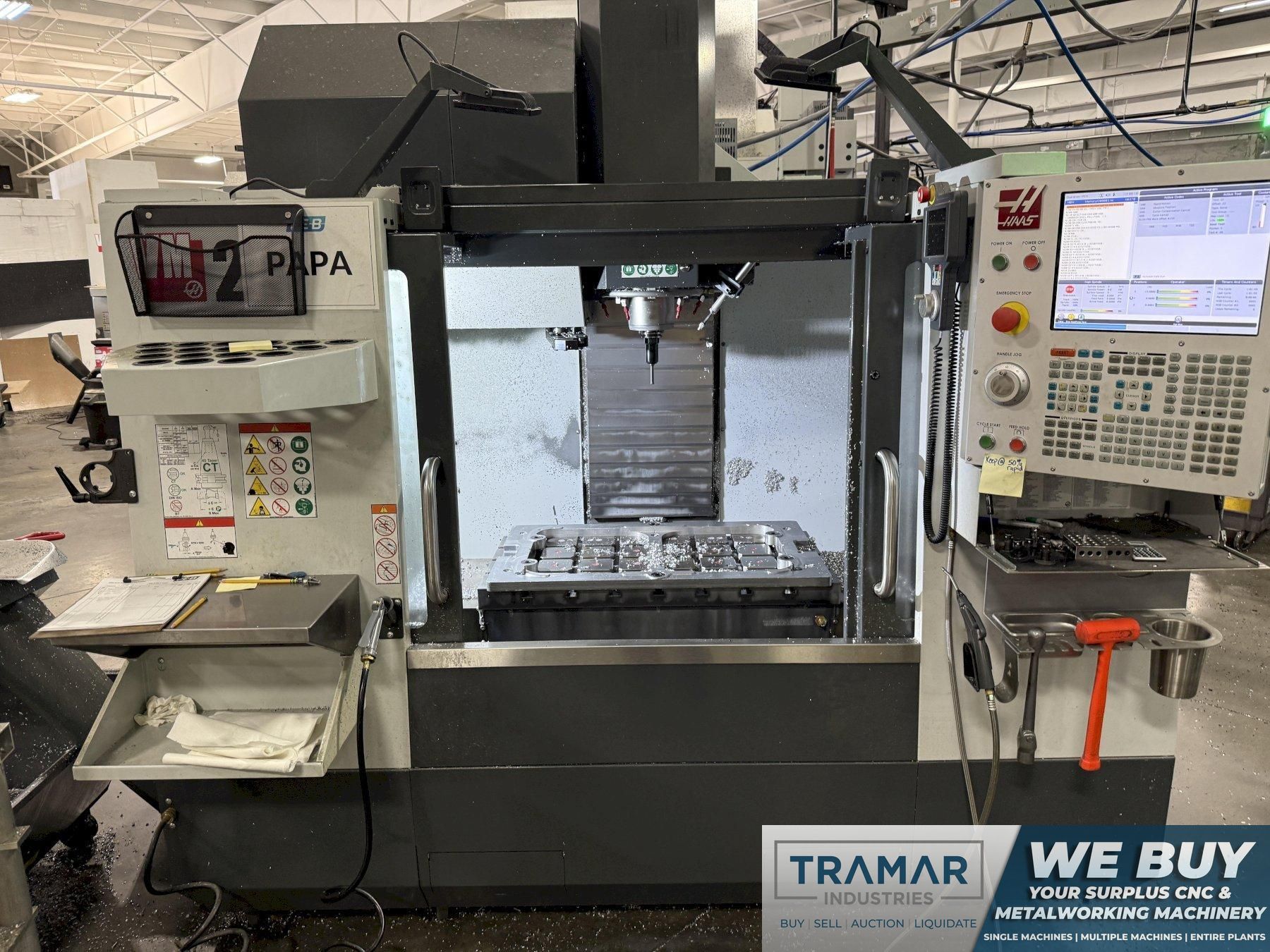 2021 Haas VM-2 Used CNC Vertical Machining Center For Sale