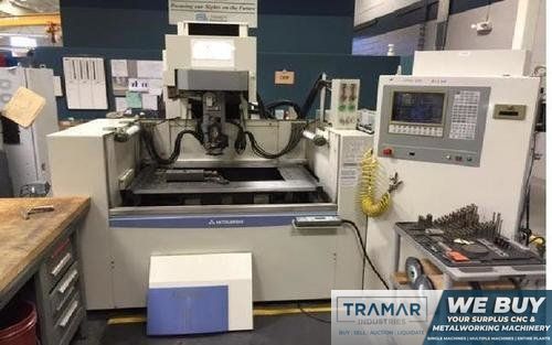 MITSUBISHI FX-30K CNC WIRE EDM, Mitsubishi Control, Auto Threading, Wire Chop, 51