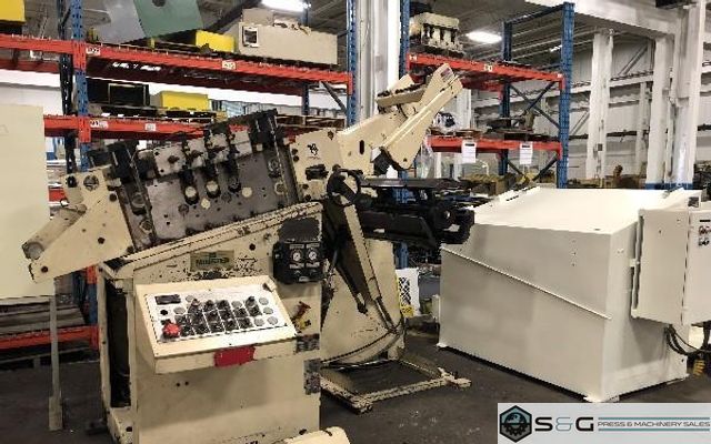 6,000 lbs x 26" Minster Conventional Servo Feed Line