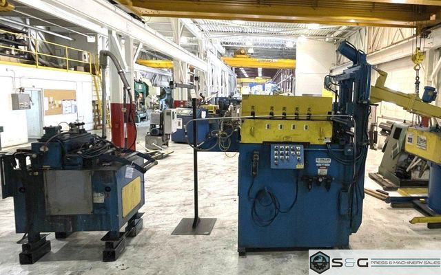 6,000 lbs. x 18" Wide Dallas Double End Servo Conventional Coil Feed Line, New 1998