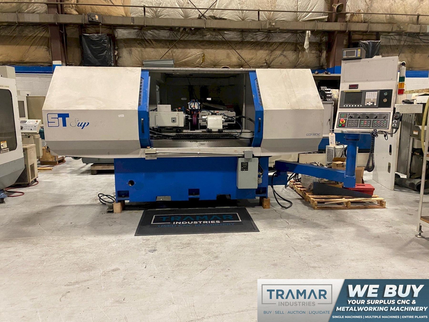 2012 Supertec G32P-50CNC Used CNC OD Grinder For Sale