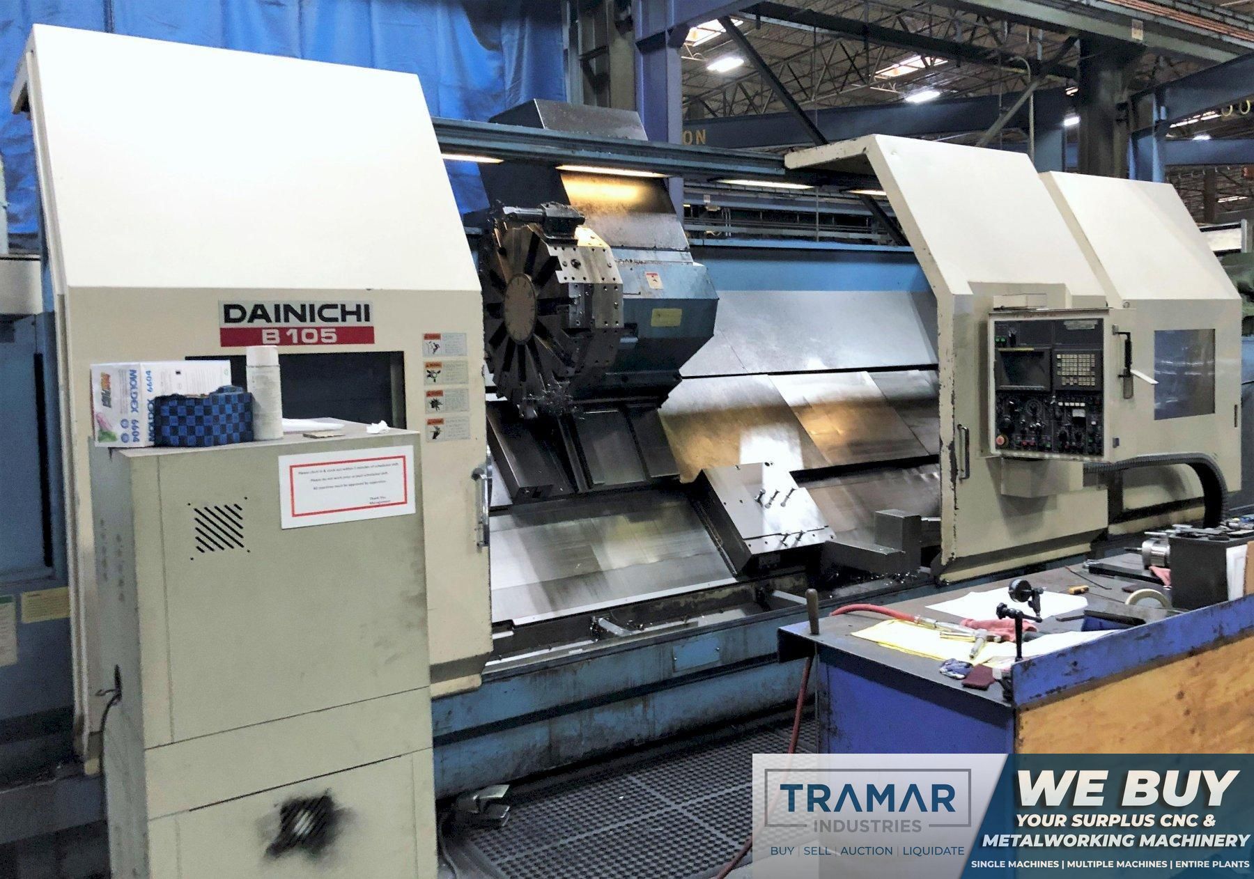 Dainichi BX-105/4000 Hollow Spindle Heavy Duty CNC Lathe