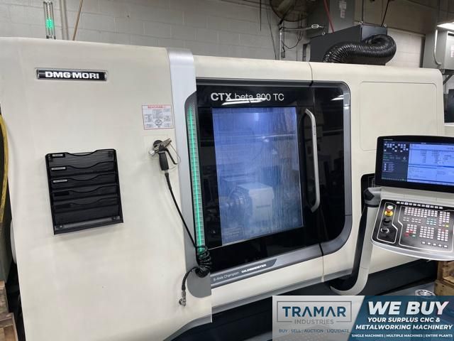 DMG Mori CTX beta 800TC CNC Turn Mill Lathe