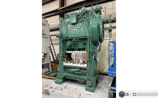 150 ton Minster P2-150-54 Piece-Maker Highspeed Mechanical Metal Stamping Press
