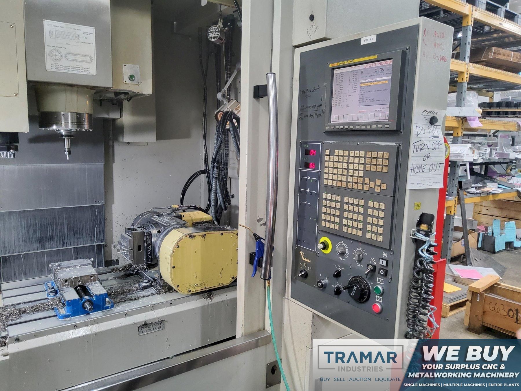 2011 Hardinge XR760 Used CNC Vertical Machining Center For Sale