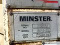150-ton Minster "Piece-Maker" Back Geared Straight Side Press Model P2-150-60 For Sale, Year 1996 -  Includes Coil Feed Line