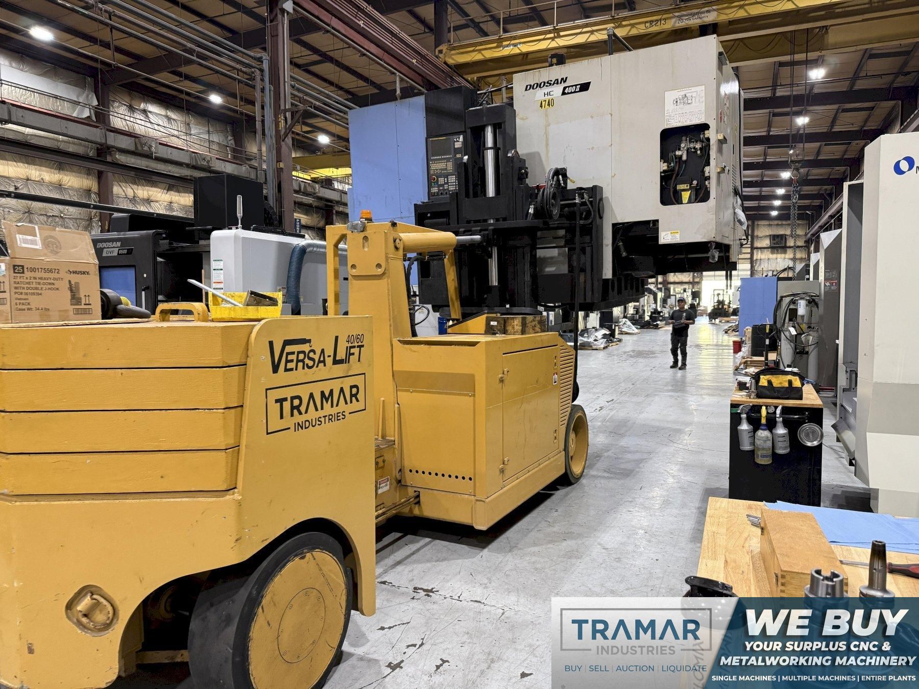 2015 Doosan HC 400II Used CNC Horizontal Machining Center For Sale